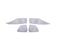ZHINUAN 4 embellecedores decorativos for altavoces de puerta de coche, Compatible for Hyundai, Elantra CN7 2021 2022 2023, accesorios for coche, pegatinas 3D for altavoces. Rejilla frontal para altavo