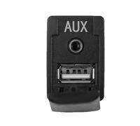 ZHINUAN Adaptador de conector auxiliar de puerto USB, Compatible for LEXUS, 2011-2015 8619060040 86190-60040, accesorio de audio auxiliar for coche. Centro de carga USB para vehículos