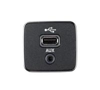 ZHINUAN Adaptador de puerto auxiliar USB, Compatible for CHRYSLER, Dodge, Jeep, 5XG280X9AC, 5XG280X9AB, 5XG280X9AD y 5XG280X9AF. Centro de carga USB para vehículos