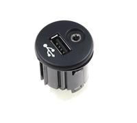 ZHINUAN Adaptador de puerto auxiliar USB, Compatible for Nissan, Juke Qashqai XTrail Micra Note NV200 28023-BH00A 28023BH00A Centro de carga USB para vehículos