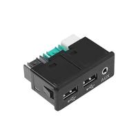 ZHINUAN Adaptador de puerto auxiliar USB, Compatible for Nissan, Maxima 795405013, accesorio for automóvil Centro de carga USB para vehículos
