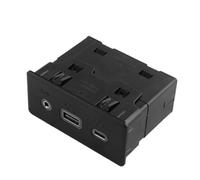 ZHINUAN Adaptador de puerto USB AUX, Compatible for Chevrolet, Equinox, Malibu, Terrain, reproductor de audio 13529865 35283665 y puerto USB. Centro de carga USB para vehículos