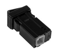 ZHINUAN Adaptador de puerto USB auxiliar, Compatible for Toyota Camry, Highlander, Corolla, RAV4, Tundra, Tacoma, Corolla, Matrix, Venza, Sienna, Sequoia y Avalon (2007-2011). Centro de carga USB para