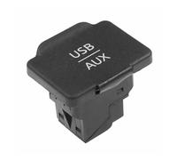 ZHINUAN Adaptador de puerto USB auxiliar for coche, Compatible for Nissan y Sentra (2010-2014, 28023ZT50B, 28023-ZT50B) Centro de carga USB para vehículos