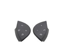 ZHINUAN Botón de control del interruptor del volante del coche, Compatible for Mercedes benz, Clase E W211 E320 E350 E550, cubierta interior con teclas multifunción. Banco de botones del volante del v
