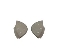 ZHINUAN Botón de control del interruptor del volante del coche, Compatible for Mercedes benz, Clase E W211 E320 E350 E550, cubierta interior con teclas multifunción. Banco de botones del volante del v