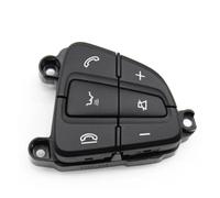 ZHINUAN Botón de control del volante del coche, Compatible for Mercedes benz, C GLC W205 W253 A0999050200 A0999050300, conjunto multifunción. Banco de botones del volante del vehículo(Black-Right)