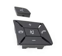 ZHINUAN Botón de control del volante del coche, Compatible for Mercedes benz, C GLK E CLS W204 X204 W212 W246 W156 W218 2185400262 Multifuncional Banco de botones del volante del vehículo(Dark Gray R)