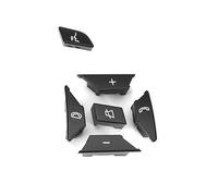 ZHINUAN Botón de control del volante for Mercedes benz, W204, X204, W212, clase CE, GLK. Menú de control. Banco de botones del volante del vehículo(Right Black)