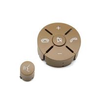 ZHINUAN Botones de control del interruptor del volante del coche, Compatible for Mercedes, benz, CE GLK Clase W204 X204 W207 W212, multifunción. Banco de botones del volante del vehículo(Yellow Right)