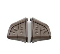 ZHINUAN Botones de control del volante, Compatible for Mercedes benz, GL, ML, RB, W164, W245 y W251. Conjunto de llaves multifunción negras. Banco de botones del volante del vehículo(A Brown Assembly)
