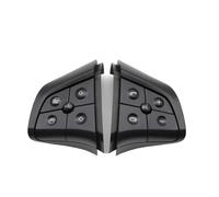 ZHINUAN Botones de control del volante, Compatible for Mercedes benz, GL, ML, RB, W164, W245 y W251. Conjunto de llaves multifunción negras. Banco de botones del volante del vehículo(B Black Assembly)