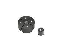 ZHINUAN Botones de control del volante, Compatible for Mercedes W204 y W212, Compatible for benz, clase CE GLK, 2048210351. Botones multifunción for coche. Banco de botones del volante del vehículo(Le