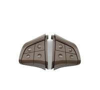 ZHINUAN Botones de control del volante del coche, Compatible for Mercedes benz, W164, W245, W251, W219, W230 y W171. Conjunto multifunción. Banco de botones del volante del vehículo(Model A Brown)