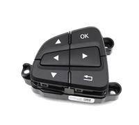 ZHINUAN Botones de control del volante for Mercedes benz, Clase AB, GLS, GLE, W166, W117, W156, W246, W292, conjunto multifunción. Banco de botones del volante del vehículo(Black-Left)