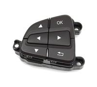ZHINUAN Botones de control del volante for Mercedes benz, Clase AB, GLS, GLE, W166, W117, W156, W246, W292, conjunto multifunción. Banco de botones del volante del vehículo(Moka-Left)