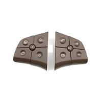 ZHINUAN Botones de control del volante for Mercedes benz, W164, W245, W251, W219, W230 y W171. Kit de botones multifunción. Banco de botones del volante del vehículo(Model B Brown)