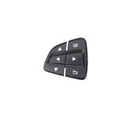 ZHINUAN Botones de interruptor de volante multifunción for Mercedes benz, ML, GL, AB, GLAW166, W176, W246 y W156. Banco de botones del volante del vehículo(Model B Black Left)