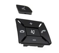 ZHINUAN Botones de interruptores de volante for Mercedes benz, C GLK E CLA GLA B CLS SLK SLC C204 GLK204 W207 W212 W246 W156 W218 W172 Banco de botones del volante del vehículo(Black R)
