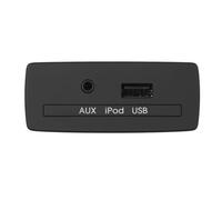 ZHINUAN Conector auxiliar AUX, Compatible for KIA, Soul 2010-2013, interfaz de audio, entrada 961202K000, 96120-2K000. Centro de carga USB para vehículos