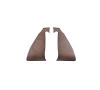 ZHINUAN Cubierta de altavoz, Compatible for Pilot, 2015-2022, fibra de carbono ABS, pilar A, malla triangular, moldura interior decorativa, accesorios Rejilla frontal para altavoz de coche(Pear wood g