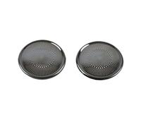 ZHINUAN Cubierta de altavoz decorativa, Compatible for LEXUS, RX RX300 RX330 RX350 RX400h 2016-2020, accesorios interiores for capó de bocina, marco de sonido con lentejuelas. Rejilla frontal para alt