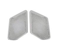 ZHINUAN Cubierta de altavoz decorativa for coche, Compatible for BMW X5, G05, X7, G07 (2019-2020), accesorios for puerta, bocina, altavoz, red de protección, estilo columna A. Rejilla frontal para alt