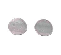 ZHINUAN Cubierta decorativa for altavoz, Compatible for el Modelo 3 2019-2020, accesorios for columna delantera, techo, bocina, capó, lentejuelas, Modelo 3 Rejilla frontal para altavoz de coche(Front