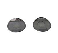 ZHINUAN Cubierta decorativa for altavoz, Compatible for el Modelo 3 2019-2020, accesorios for columna delantera, techo, bocina, capó, lentejuelas, Modelo 3 Rejilla frontal para altavoz de coche(Front