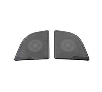 ZHINUAN Cubierta decorativa for altavoz, Compatible for el Modelo 3 2019-2020, accesorios for columna delantera, techo, bocina, capó, lentejuelas, Modelo 3 Rejilla frontal para altavoz de coche(Trunk