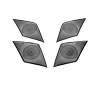 ZHINUAN Cubierta for altavoz de puerta de coche, Compatible for KIA, Optima K5 2021-2020, accesorios for altavoces de audio de coche, carcasa, marco de sonido estéreo, pieza decorativa. Rejilla fronta