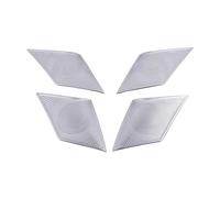 ZHINUAN Cubierta for altavoz de puerta de coche, Compatible for KIA, Optima K5 2021-2020, accesorios for altavoces de audio de coche, carcasa, marco de sonido estéreo, pieza decorativa. Rejilla fronta