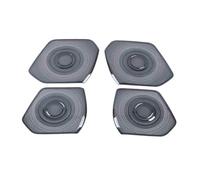 ZHINUAN Cubierta for altavoz estéreo de coche, Compatible for Toyota Highlander 2021-2023, tweeter, altavoz, luces de lectura, tablero, cubierta de pilar A. Rejilla frontal para altavoz de coche(Door