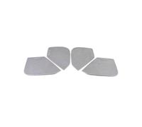 ZHINUAN Embellecedor de altavoz de coche, Compatible for Mazda, CX-8 2017-2019. Embellecedor de altavoz de puerta, accesorios interiores. Rejilla frontal para altavoz de coche(Sliver)