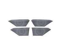 ZHINUAN Embellecedor de altavoz de puerta de coche, Compatible for CHANGAN, UNI-K UNIK 2021-2024, accesorios for interior de audio, tweeter, marco de altavoz, decoración. Rejilla frontal para altavoz