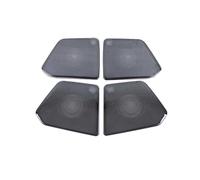 ZHINUAN Embellecedor de cubierta de sonido for altavoz de puerta, Compatible for Ford, Kuga Escape 2020-2021, accesorios de estilo interior de acero inoxidable for coche, anillo de audio musical. Reji