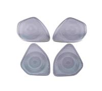 ZHINUAN Embellecedor de cubierta for altavoz de puerta de coche, Compatible for Chevrolet, Malibu 2016-2021, adhesivo for marco de almohadilla, accesorios interiores de acero inoxidable. Rejilla front
