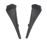 ZHINUAN Embellecedor lateral brazo limpiaparabrisas delantero, Compatible for Nissan X-Trail, T32 Rogue 2014-2020 Tapa del borde lateral del limpiaparabrisas del ve
