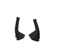 ZHINUAN Embellecedor lateral del limpiaparabrisas delantero de coche, Compatible for Nissan y Tiida. Tapa de la placa deflectora de agua. Tapa del borde lateral del limpiaparabrisas del vehículo