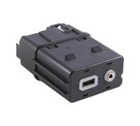 ZHINUAN Interfaz de audio USB, Compatible for CHRYSLER, Pacifica 2017-2020 68229840AA 68229840AB, adaptador de puerto auxiliar USB, puerto de carga. Centro de carga USB para vehículos