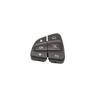 ZHINUAN Kit de reparación de interruptor de control del volante multifunción for Mercedes benz, Clase C, GLC, W205 y W253. Banco de botones del volante del vehículo(Moka-Left)