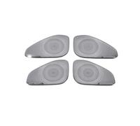 ZHINUAN Pegatina embellecedora for la cubierta del altavoz de la puerta del coche, Compatible for Mitsubishi, Pajero Sport Montero Sport 2020-2022. Panel de control del interruptor de los faros delant