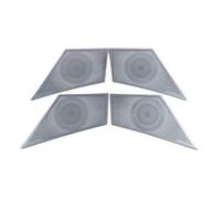 ZHINUAN Pegatina for la cubierta del altavoz, Compatible for A3, años 2020 y 2021, embellecedor for la puerta del altavoz del coche, accesorios interiores de audio. Rejilla frontal para altavoz de coc