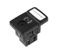 ZHINUAN Puerto de carga USB auxiliar, Compatible for Fiat, 500, Panda Punto 735547937, módulo de reproductor multimedia Blue And Me. Centro de carga USB para vehículos