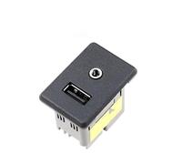 ZHINUAN Puerto de interfaz USB, Compatible for Fiat, 795405307 Centro de carga USB para vehículos