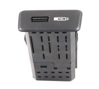 ZHINUAN Puerto de salida auxiliar USB, Compatible for Scania, serie R 2554704 Interfaz de coche Centro de carga USB para vehículos