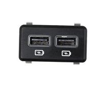 ZHINUAN Puerto USB auxiliar for coche, Compatible for Nissan, interfaz de audio T99Q7-6LB0A T99Q76LB0A Centro de carga USB para vehículos