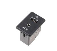 ZHINUAN Puerto USB auxiliar for consola central, Compatible for NISSAN, MICRA MK5 K14 795405504, accesorio for automóvil Centro de carga USB para vehículos