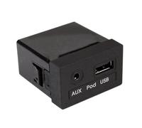 ZHINUAN Puerto USB, Compatible for Hyundai, Elantra MD 2011-2013, adaptador de puerto auxiliar 96120-3X000 for coche. Centro de carga USB para vehículos