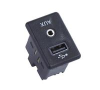 ZHINUAN Toma USB, Compatible for GMC, 795405025 Accesorio for automóvil Adaptador de puerto USB AUX Reproductor de audio y Centro de carga USB para vehículos